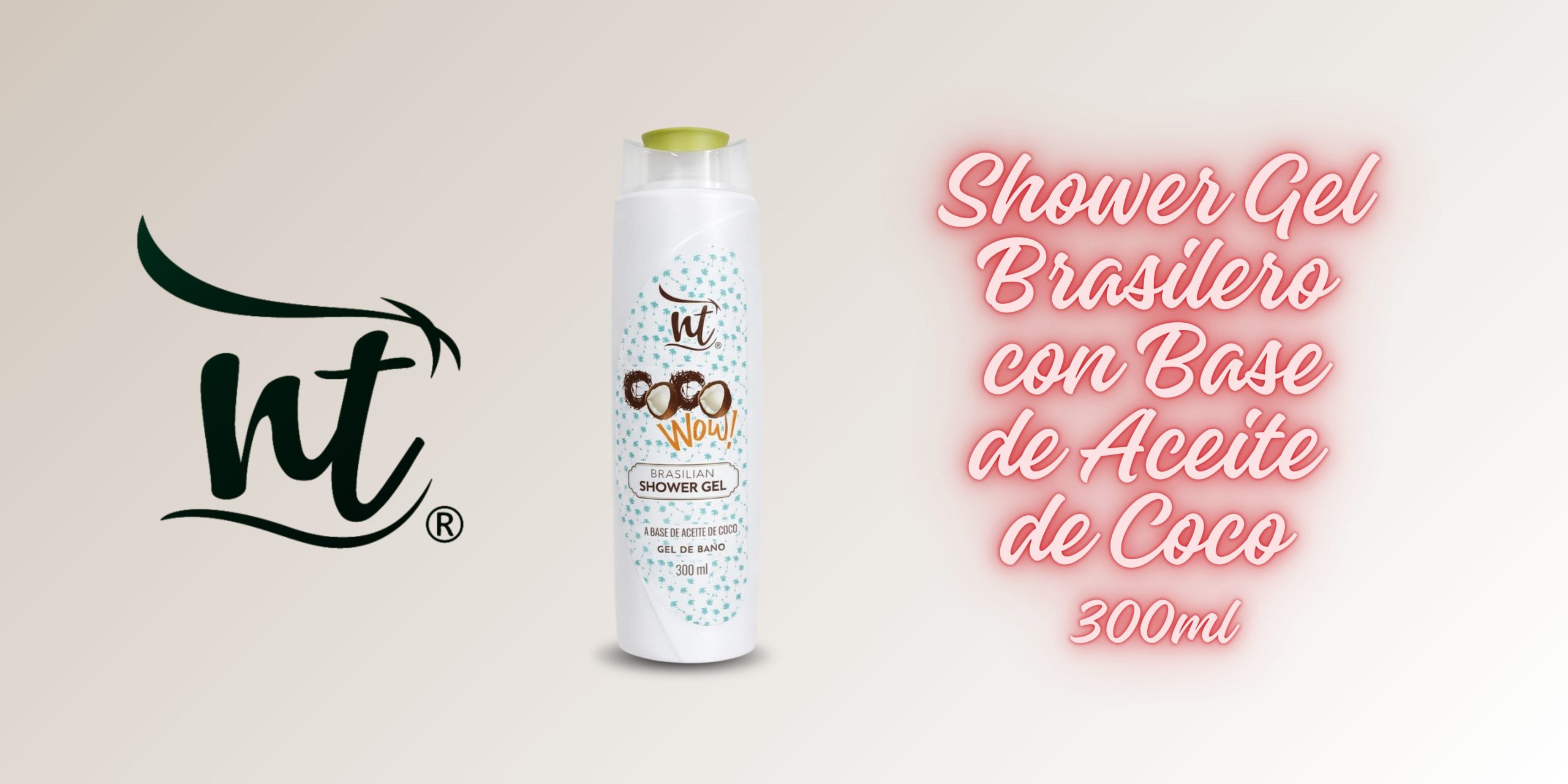 Gel de Baño Coco Wow 300 ml - Imagen 2